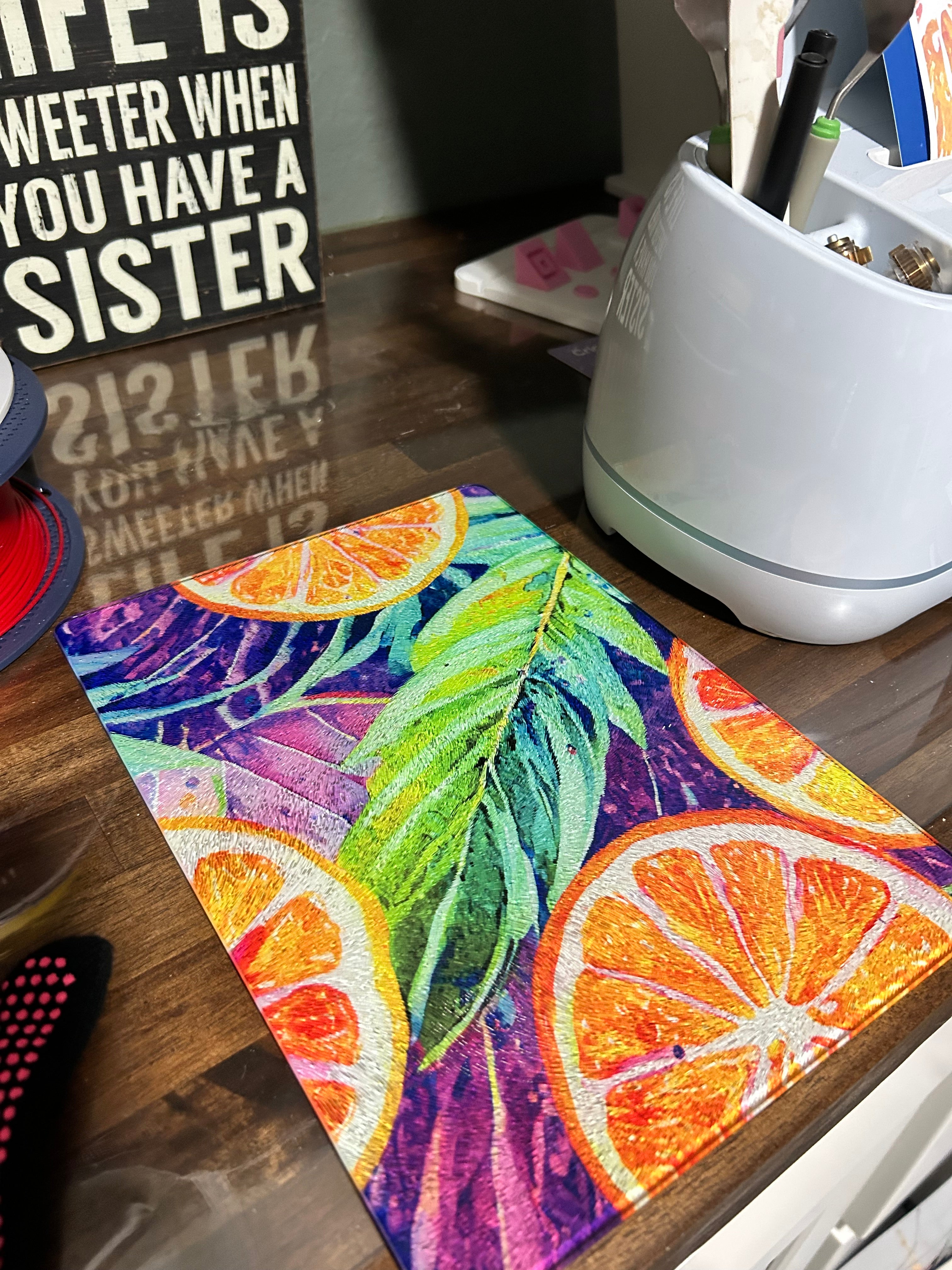 Custom Sublimation Glass Cutting Boards
